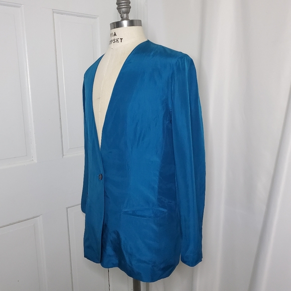 VINTAGE Niveau Classix Silk Blazer - Picture 2 of 6